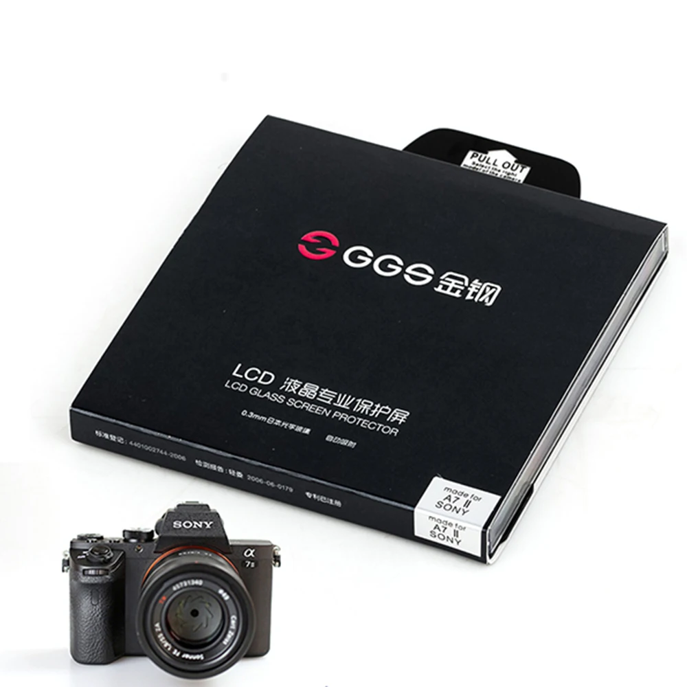 8H Larmor GGS защитная пленка подходит для Sony A7R II (ILCE 7RM2) A7 7M2) камеры самоклеящееся