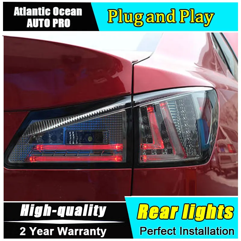 

Car Styling for Lexus IS250 LED Taillights 2006-2012 for IS300 Tail Lamp Rear Lamp Fog Light DRL+Brake+Park+Signal lights