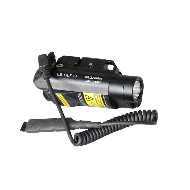 Acecare Drop shipping LS-CL7 Tactical Hunting Green Laser Designator Sight With LED Flashlight | Спорт и развлечения