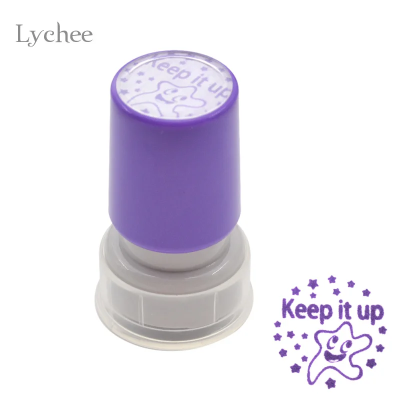 Lychee 1 шт. самописаный комментарий штамп для учителя Детские декоративные штампы для памятного альбома DIY Скрапбукинг - Цвет: 1