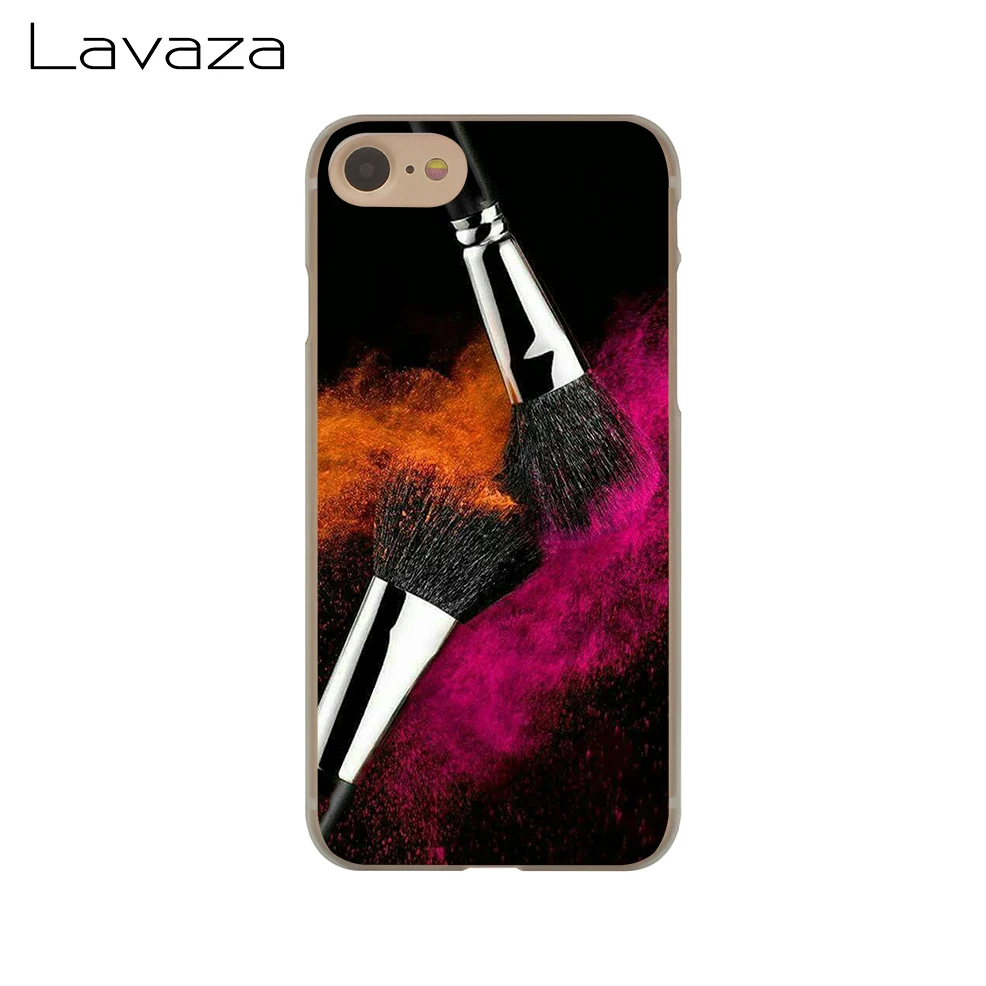 Lavaza Красивая Девичья Кисть для макияжа чехол телефона Apple iPhone 4 4S 5C 5S SE 6 6S 7 8 Plus 10 X Xr