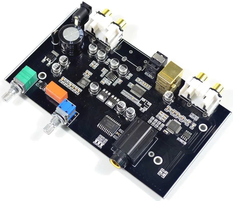 Xiang sheng PCM5100 ЦАП Плата MS8416 волоконно-оптический USB аудио регулятор громкости декодер доска NE5532 op amp ЦАП Плата