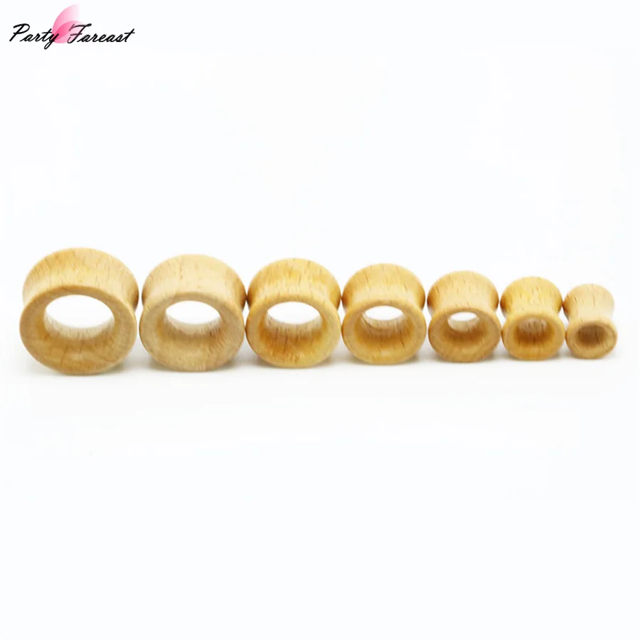 8 20 мм твердой древесины Цвет расширение ухо Вилки расклешенные Для женщин уха и