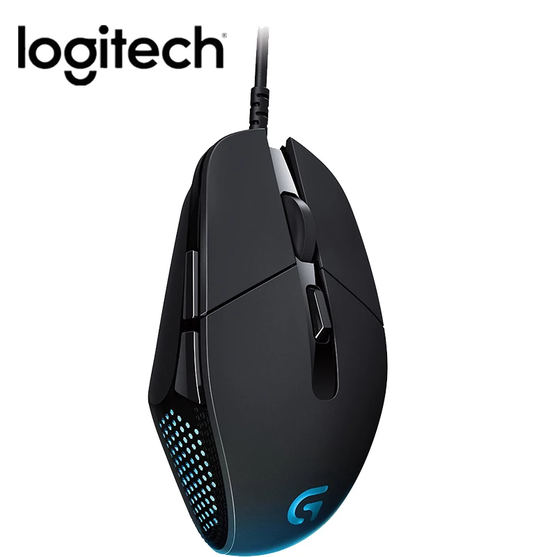 Original Logitech G302 Daedalus Prime MOBA Gaming Mouse Wired Optical 4000DPI USB Interface Office Test for Windows10/8/7 | Компьютеры и