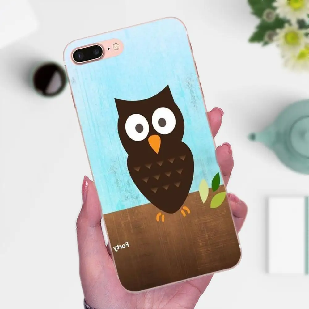 Новый мягкий модный чехол с принтом Совы из аниме для Huawei Mate 7 8 9 10 20 P8 P9 P10 P20 P30 Lite Plus