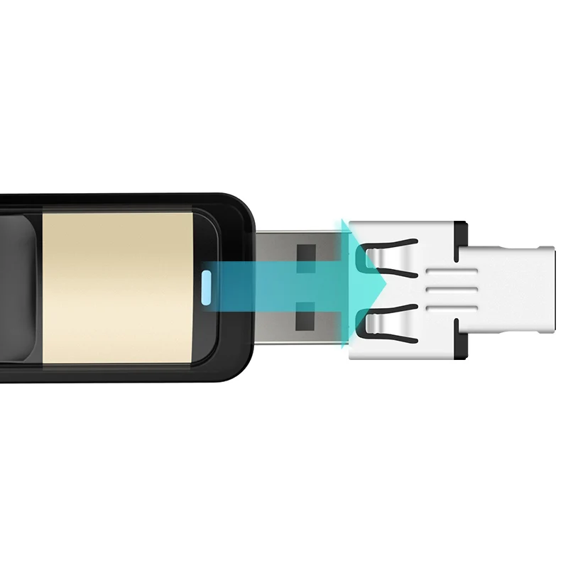 USB C адаптер Тип C серебристый USB C Male к USB2.0 Femail преобразователь OTG для устройств с Тип c интерфейс