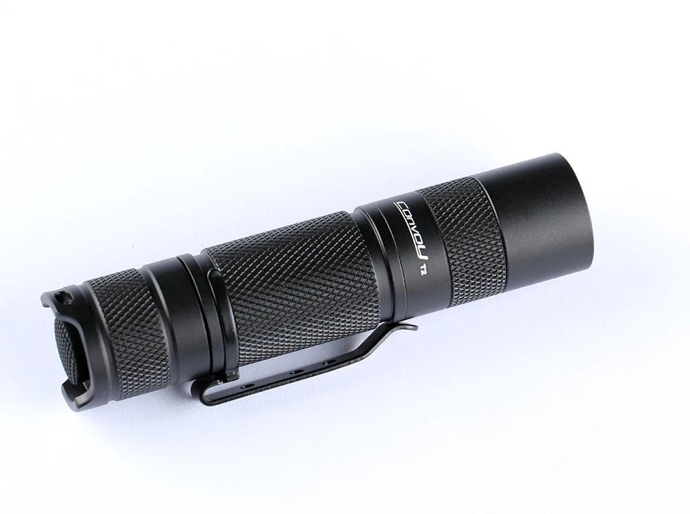 Convoy T2 CREE XPG2 светодиодный светильник, алюминиевый светильник, тактический фонарь, ночной Светильник ing 6500K 5000K 4200 K, белая лампа AA