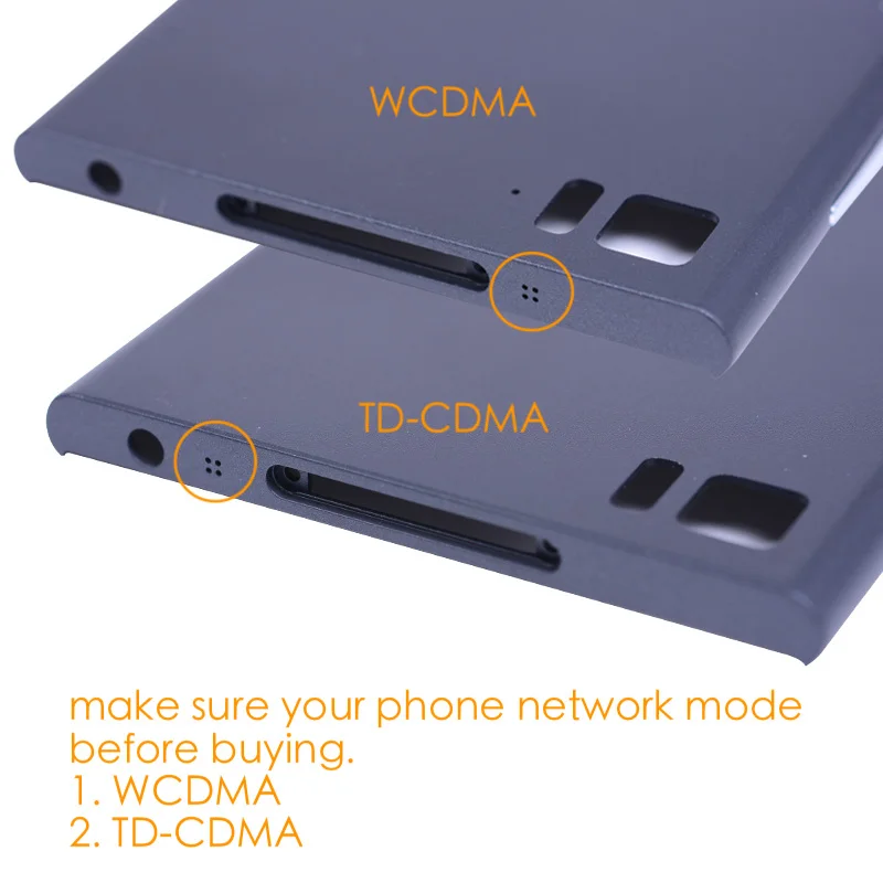 TDCDMA WCDMA Задняя крышка для XIAOMI Mi3 на батарею черный белый золотой