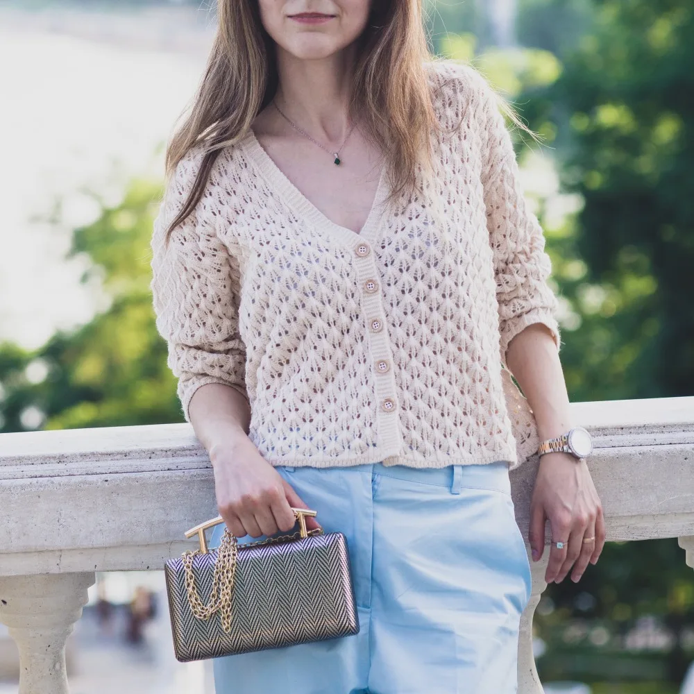 Boutique De FGG женская сумка-тоут с узором в елочку, вечерние и дневные клатчи, сумочка с металлической ручкой, женская сумка через плечо с цепочкой