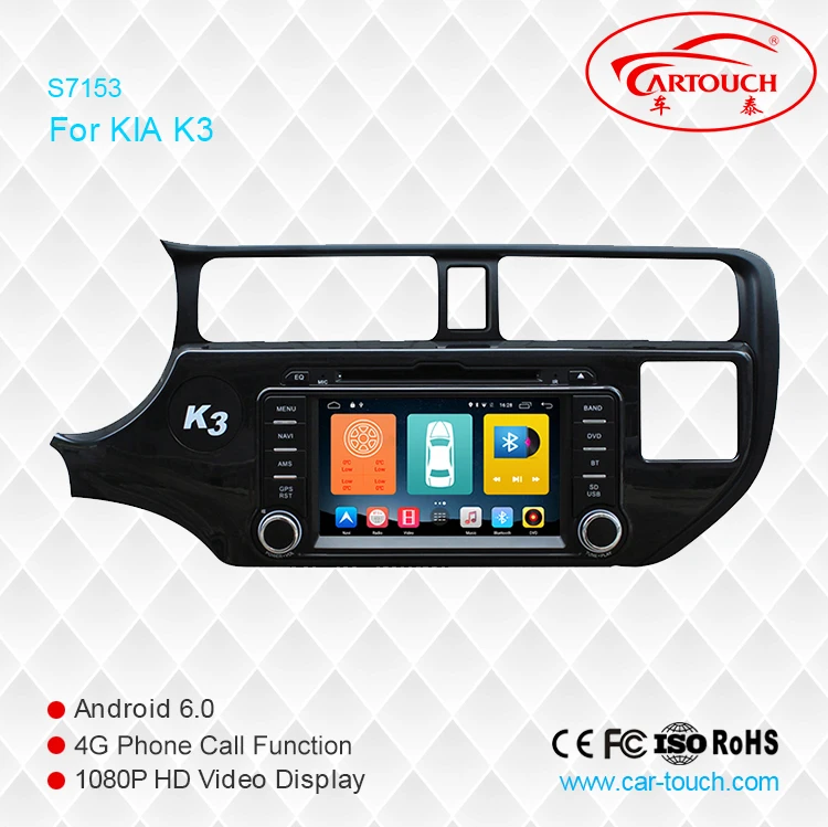 2 din 8-дюймовый автомобильный DVD-плеер радио стерео GPS-навигация для KIA RIO K3 Pride 2012 2013