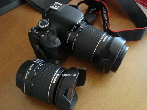 Бленда для объектива Canon 600 d 500 550 650 от 18 до 55 58 мм бленда 600D 550D 1100D 450D 500D 350D|lens hood for
