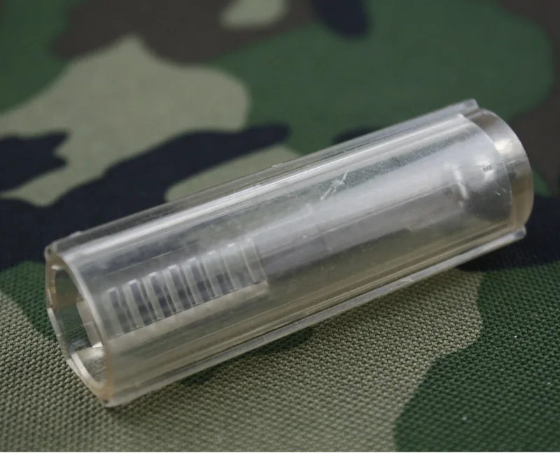 Армированный пластиковый корпус из стали 7 зубьев прозрачный поршень для