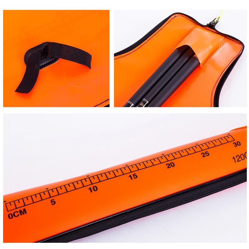 Легкая Портативная сумка для удочки из ЭВА 1 2 м складная хранения удочек