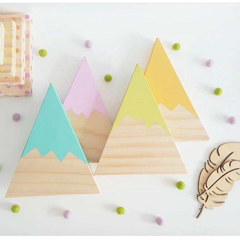 INS скандинавский верх лесной деревянный горный декоративный книжный конец