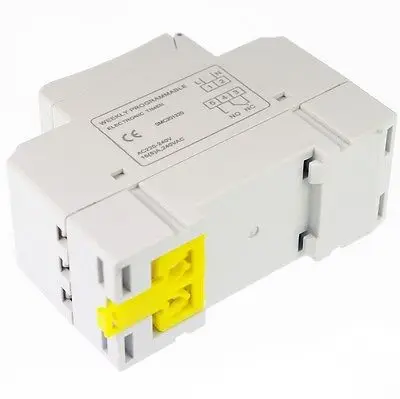 Din Rail Цифровой Программируемый таймер 12 В 16A реле времени | Обустройство дома
