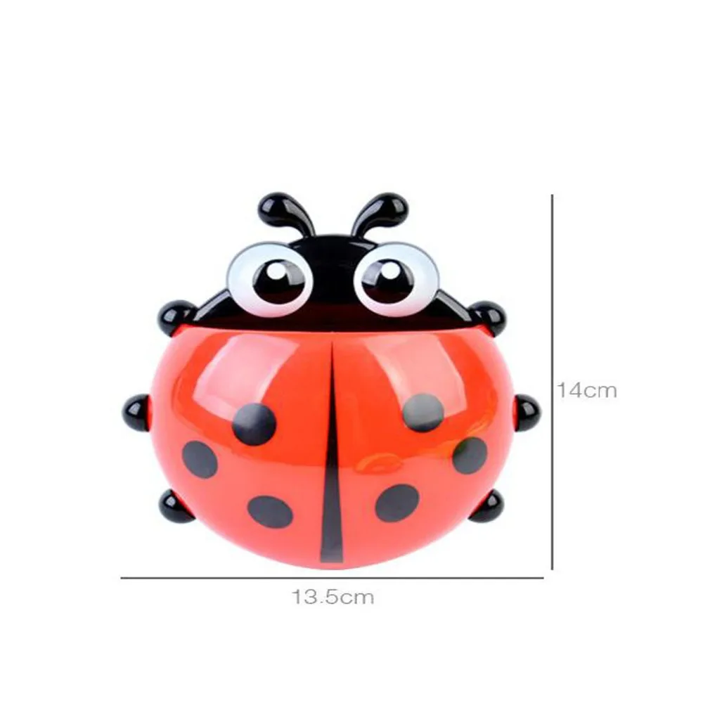 Высококачественный держатель для зубной щетки в виде божьей коровки милый