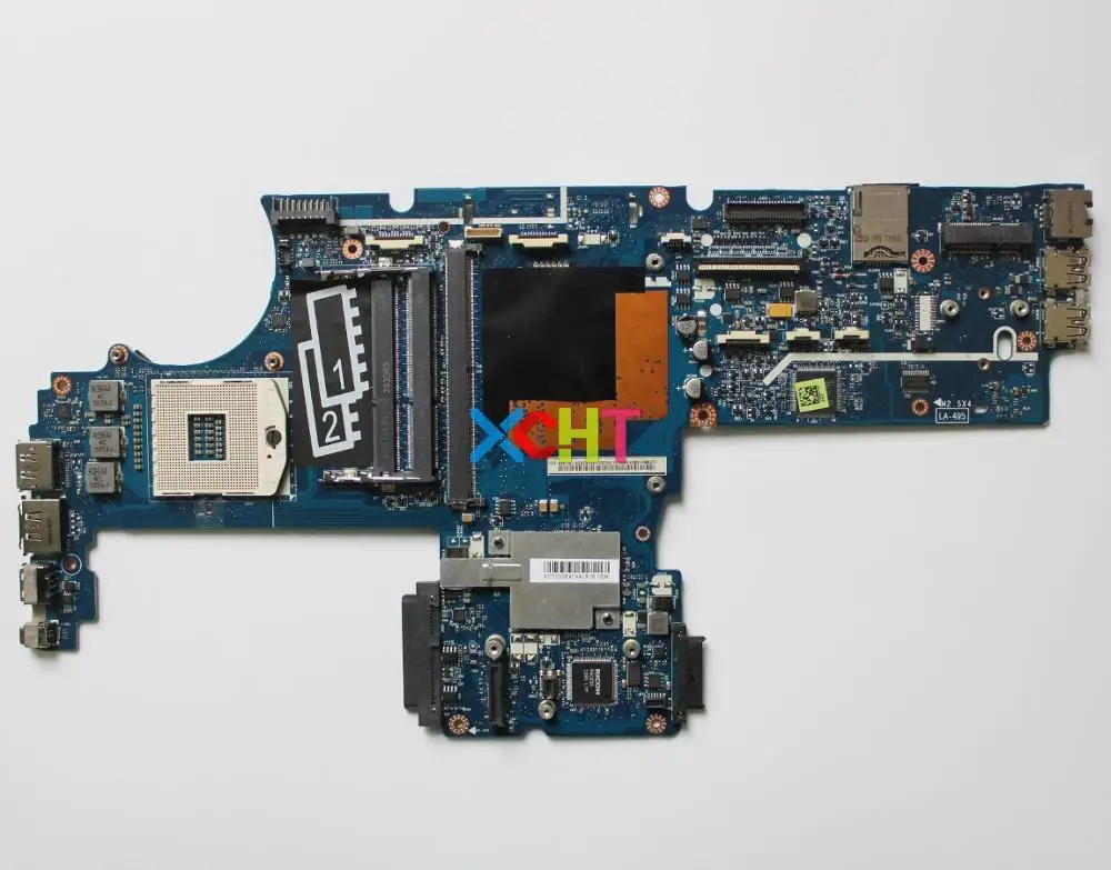 Xcht для hp Compaq EliteBook 8540 P 8540 Вт 595765-001 аккумулятор большой емкости KAQ00 LA-4951P REV: 1,0 ноутбук Тетрадь материнская плата отлично работает