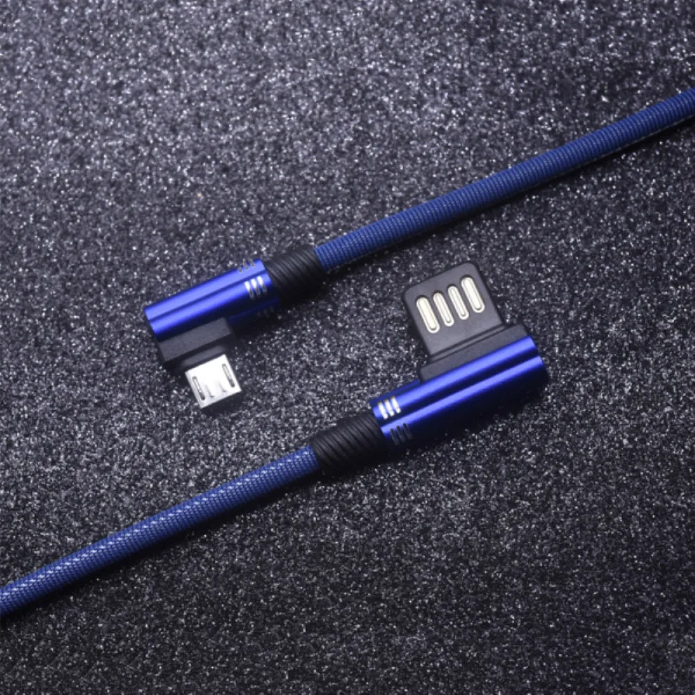 Двусторонний Реверсивный Micro USB кабель для samsung Redmi LG, локоть, шнур для зарядки телефона Android, провод для зарядки, кабель для синхронизации данных