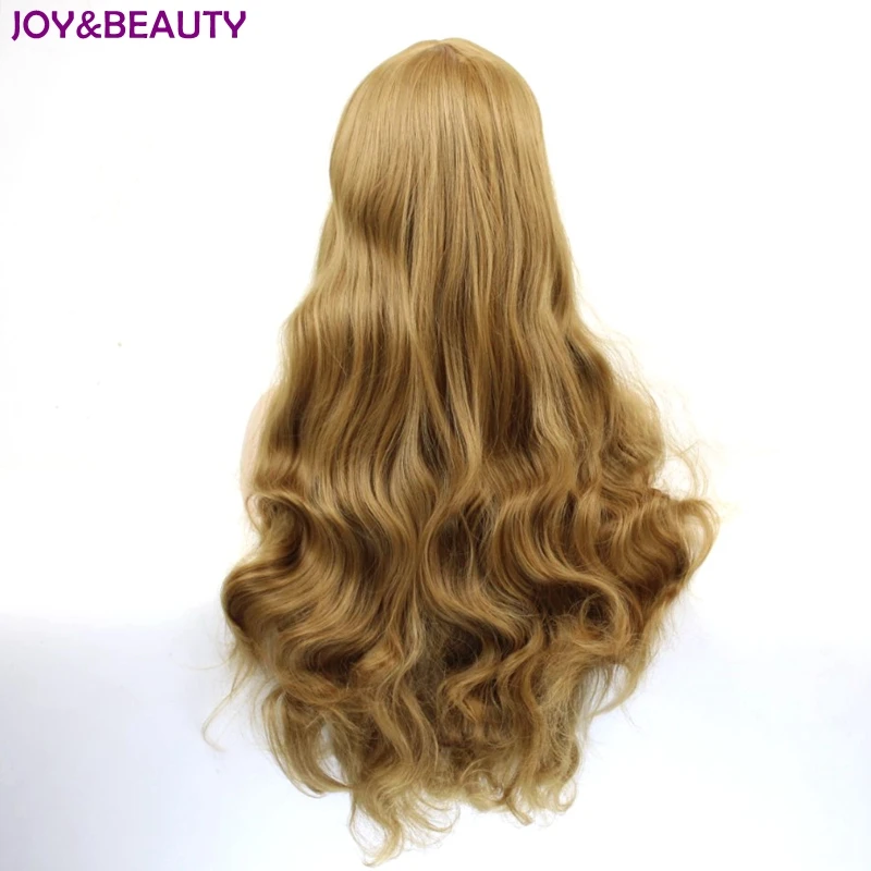 JOY & BEAUTY 28 дюймов коричневый цвет длинные волнистые парик синтетические волосы