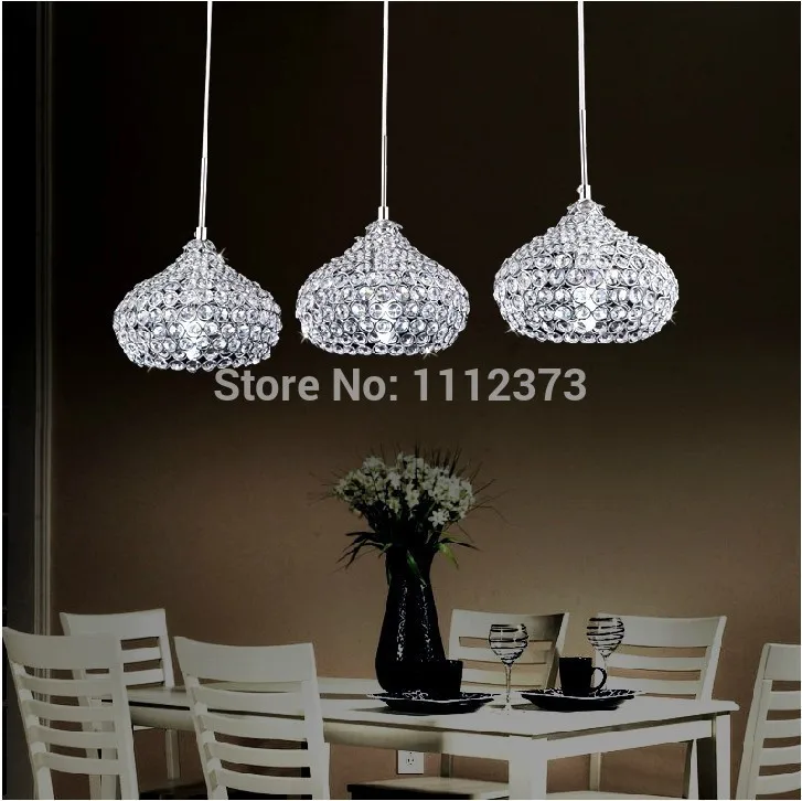 Светодиодная Минималистичная Современная хрустальная люстра K9 3 Вт с светильник