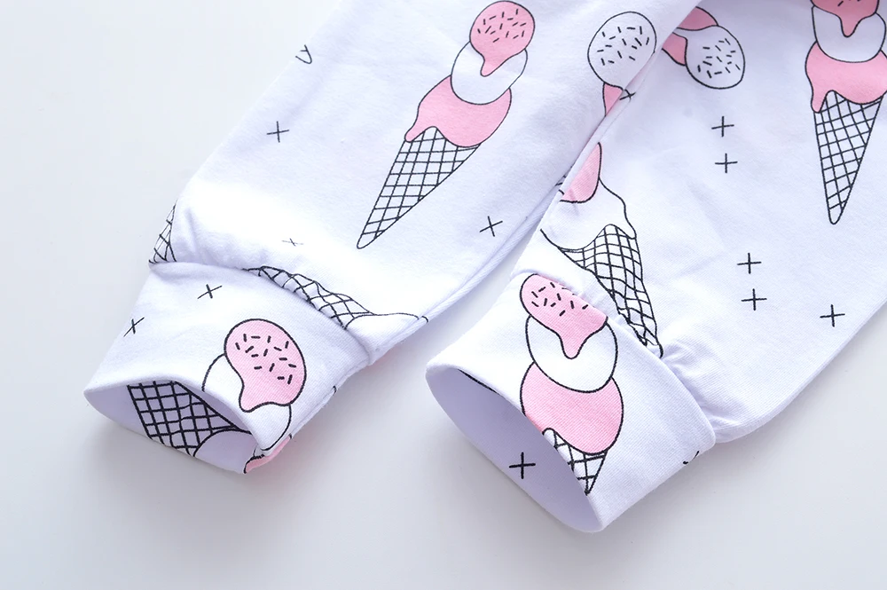 Комплект одежды из 3 предметов для новорожденных и маленьких девочек боди с