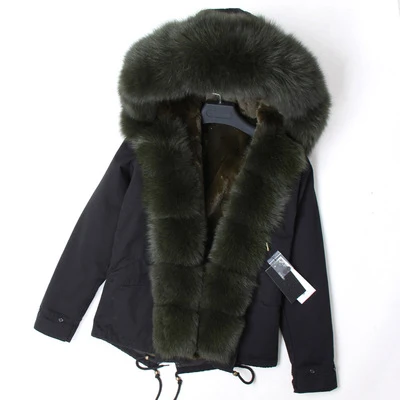 OFTBUY зимняя женская куртка из натурального меха, парка с воротником из натурального Лисьего меха, розовая короткая куртка с подкладкой из искусственного меха, модная уличная одежда