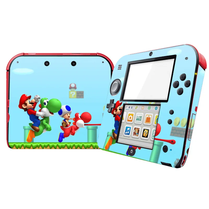 4 Для Nintend 2DS из винила и кожи для 2DS консоль наклейки кожи наклейки с персонажами из мультфильмов чехол - Цвет: 4