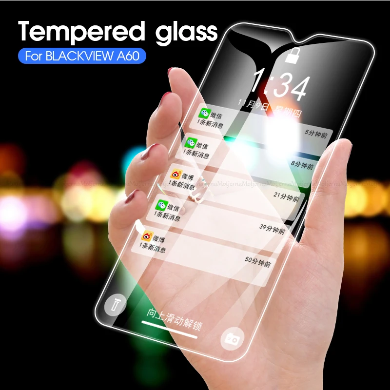 

Tempered Glass Screen Protector For Blackview BV9500 A60 BV5500 BV9600 P10000 A20 Pro Glass Film For Blackview BV 9600 9500 A 60