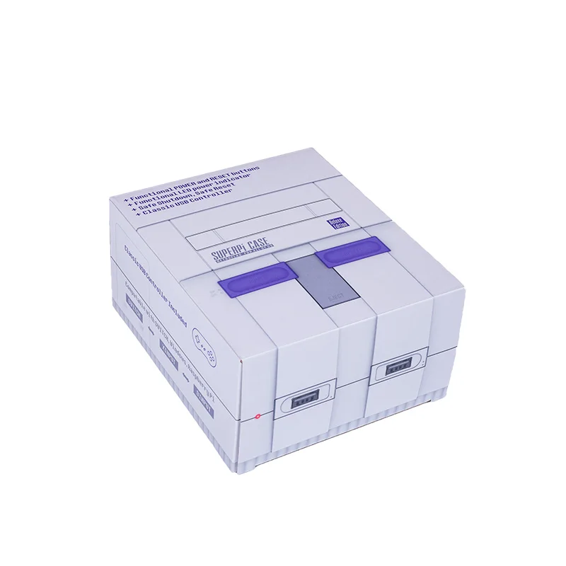 Чехол Retroflag SUPERPi-U NESPi чехол с дополнительным usb-контроллером для Raspberry Pi 3B Plus/3B+/3B/2B