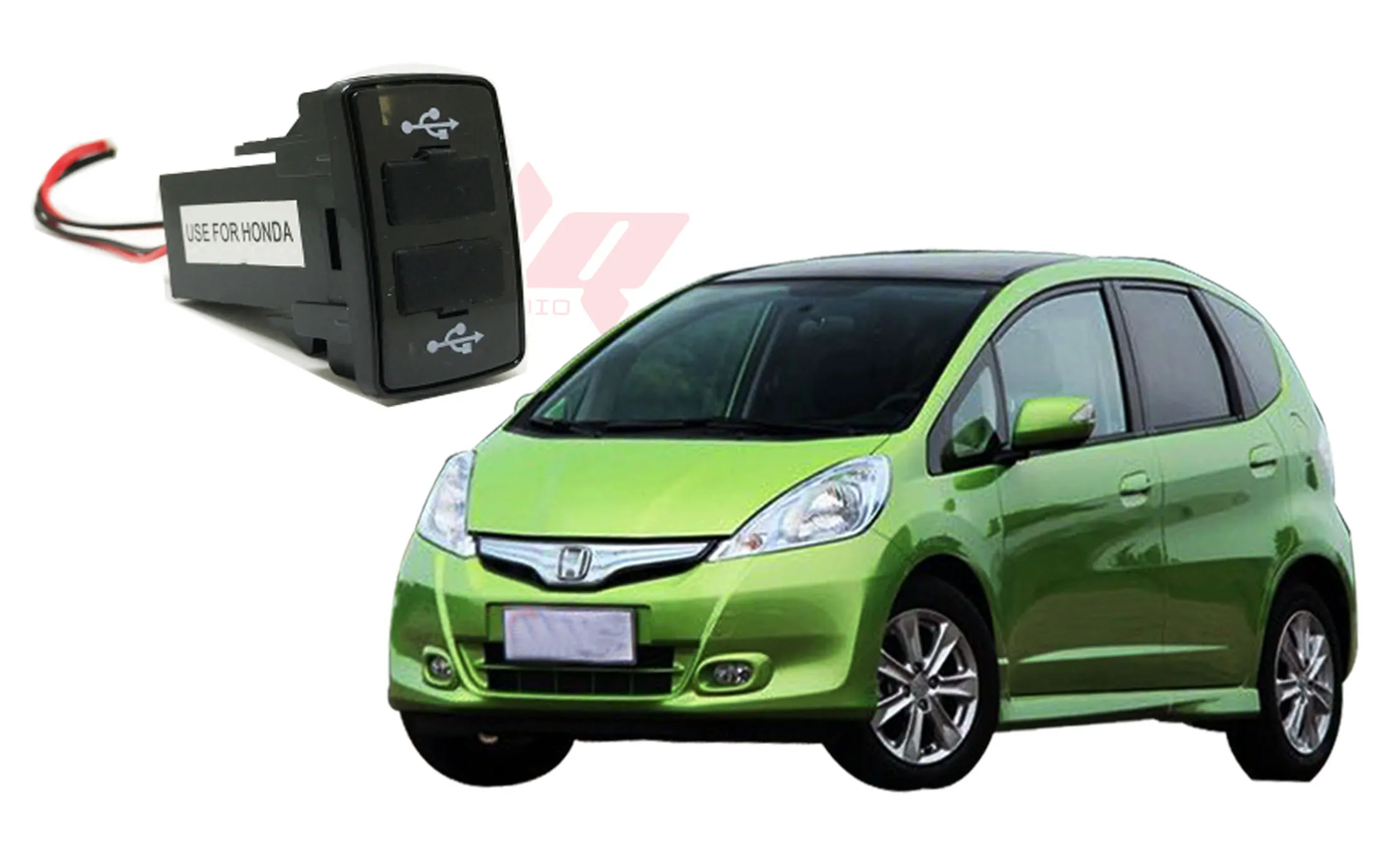 Специальное автомобильное зарядное устройство с двумя USB портами для HONDA 5 В 2 1 А