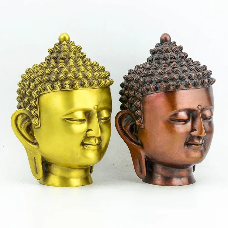 Китайский буддистский храм медная статуя Будды Шакьямуни|Статуи и скульптуры| |