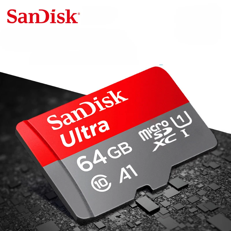 Двойной Флеш-накопитель SanDisk micro sd 200 ГБ 128 Гб 64 ГБ 32 ГБ оперативной памяти, 16 Гб встроенной памяти, до 98 МБ/с. TF usb флэш-карта памяти, мicro sd для смартфонов и планшетов
