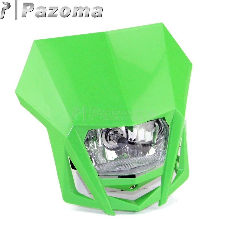 H4 12 В Белый Мотоцикл Байк фара для мотокросса для Yamaha YZ WR 250F 450F XT 600 TTR Honda CRF XR 450