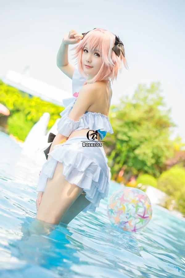 ROLECOS Fate Astolfo косплей костюм игры апокрифа купальник FGO Женский женский бикини