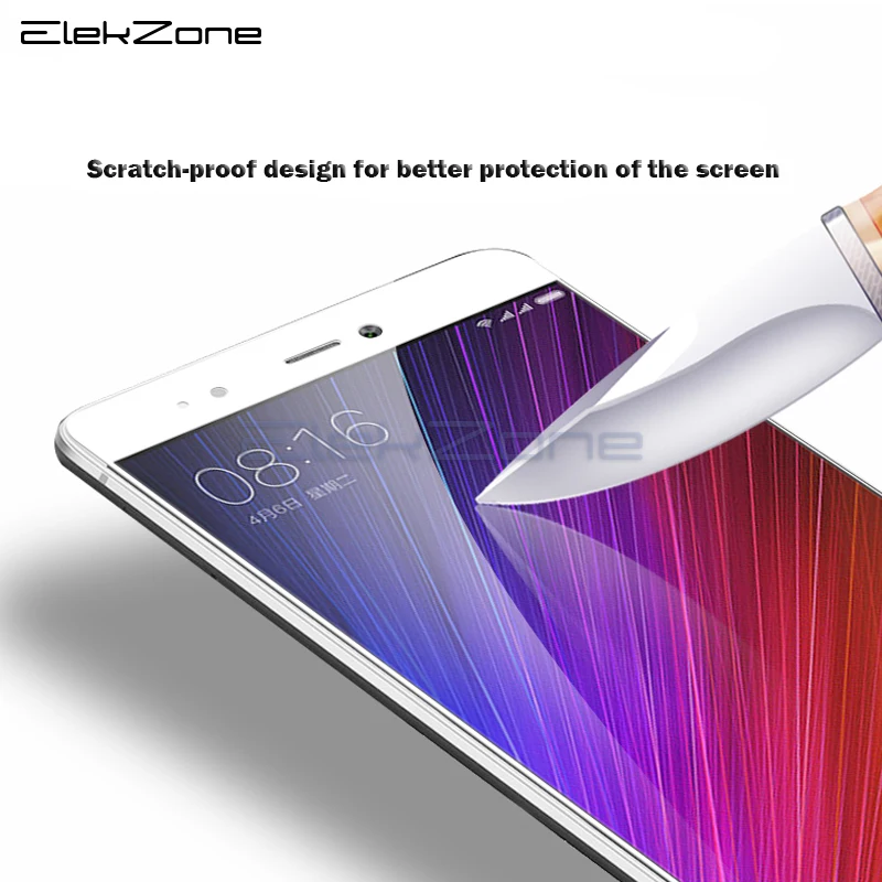 Защита на весь экран для Xiaomi Mi A1 A2 закаленное стекло Redmi Lite 5Plus Note 5 Pro 6 6A полное