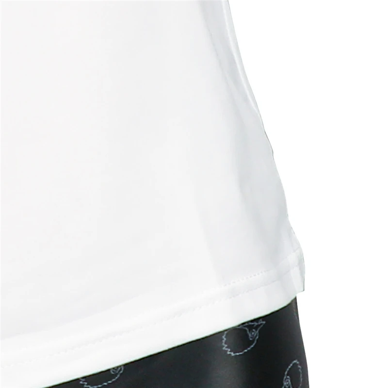 Летняя модная повседневная футболка для девочек с круглым вырезом и коротким