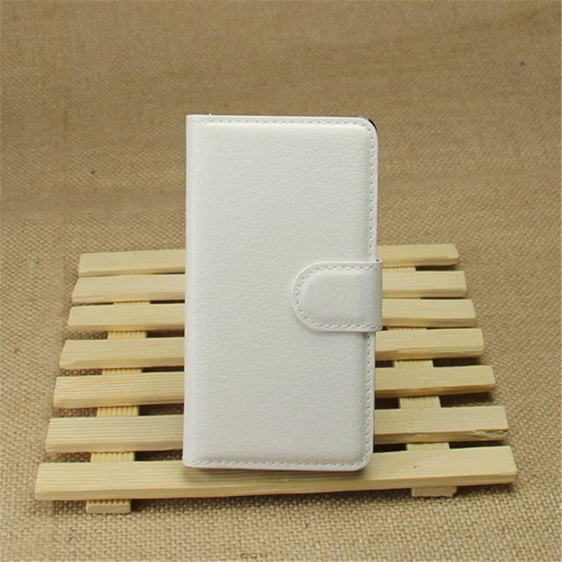 For Huawei Y300 Case Lichi Pattern Leather for Ascend with Stand Function and Card Holder 9 Color |