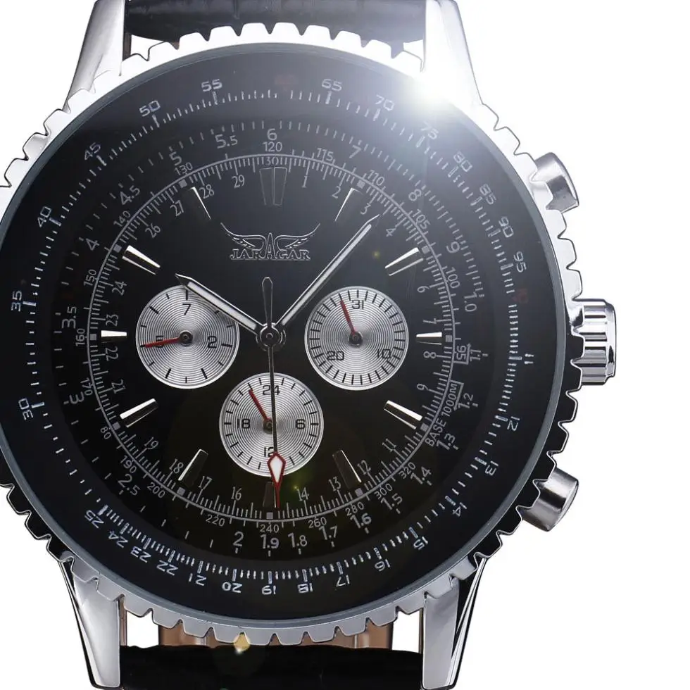 Топ Элитный бренд Для мужчин S автоматические часы 6 Шпильки Деловые