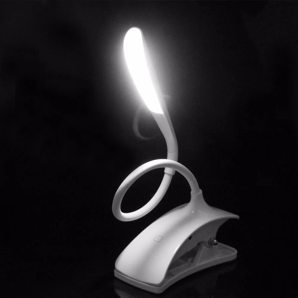 Прищепка с регулируемой яркостью USB перезаряжаемый сенсорный датчик 14