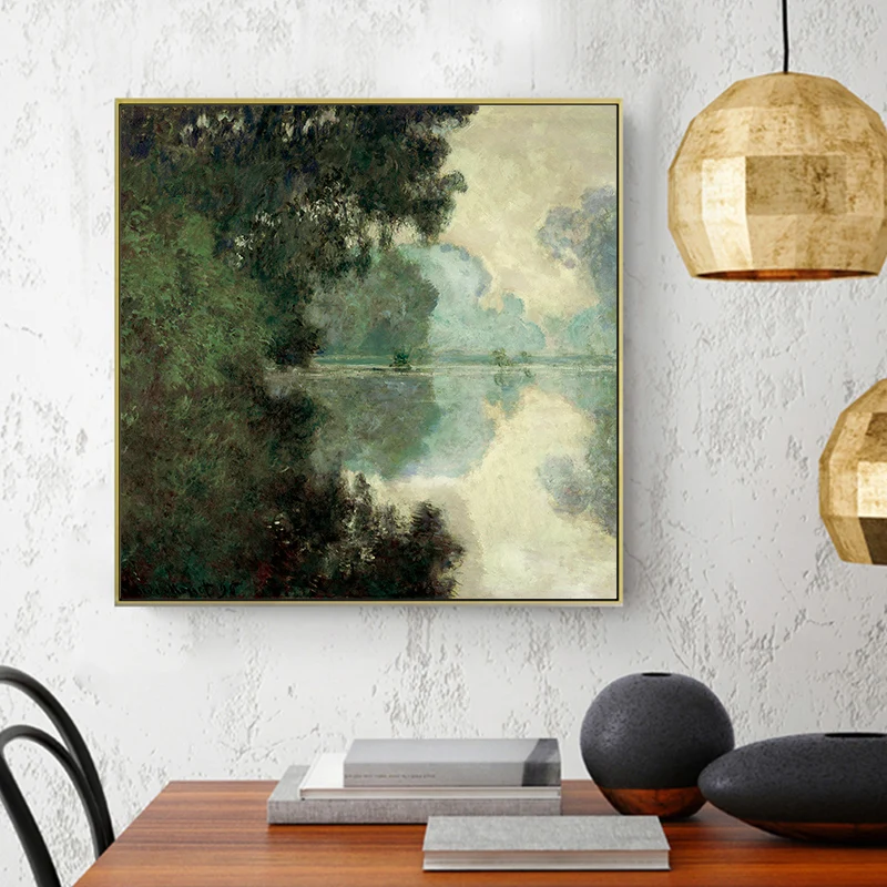 Винтажная настенная Картина на холсте сена романтические постеры и принты