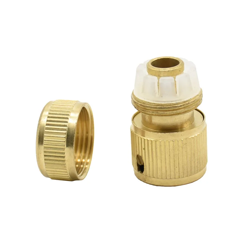 1 шт. латунный соединитель для садового крана 16 мм|hose connector|hose quick connectorirrigation 16mm |