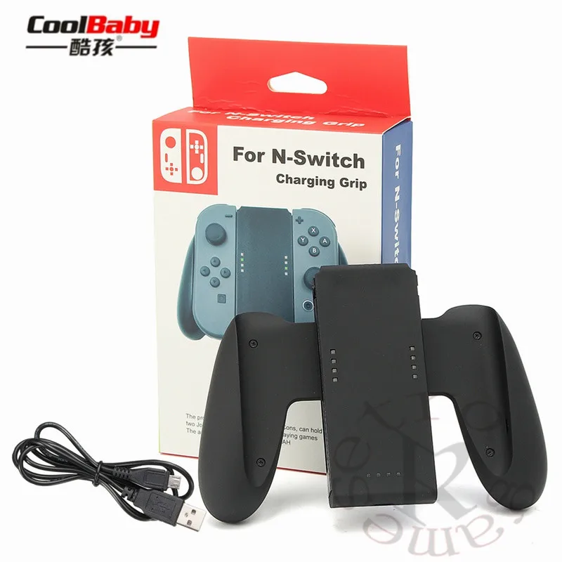

Зарядное устройство для Nintendo Switch NS Joy-Con с USB-кабелем, 1000 мАч