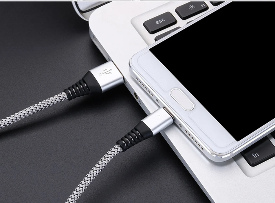 NOHON Тип usb C кабель для SamSung Gaxaly S8 S9 плюс 2.4A быстрой зарядки для Xiaomi Mi5 6 телефон короткий, для зарядного устройства Шнур 0,3 м 1,2 м