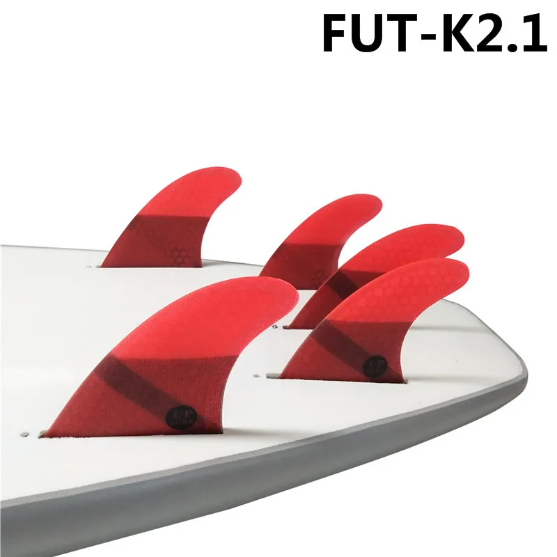 Серфинг Future Fin K2.1 плавники для доски серфинга красные Стекловолоконные сотовые