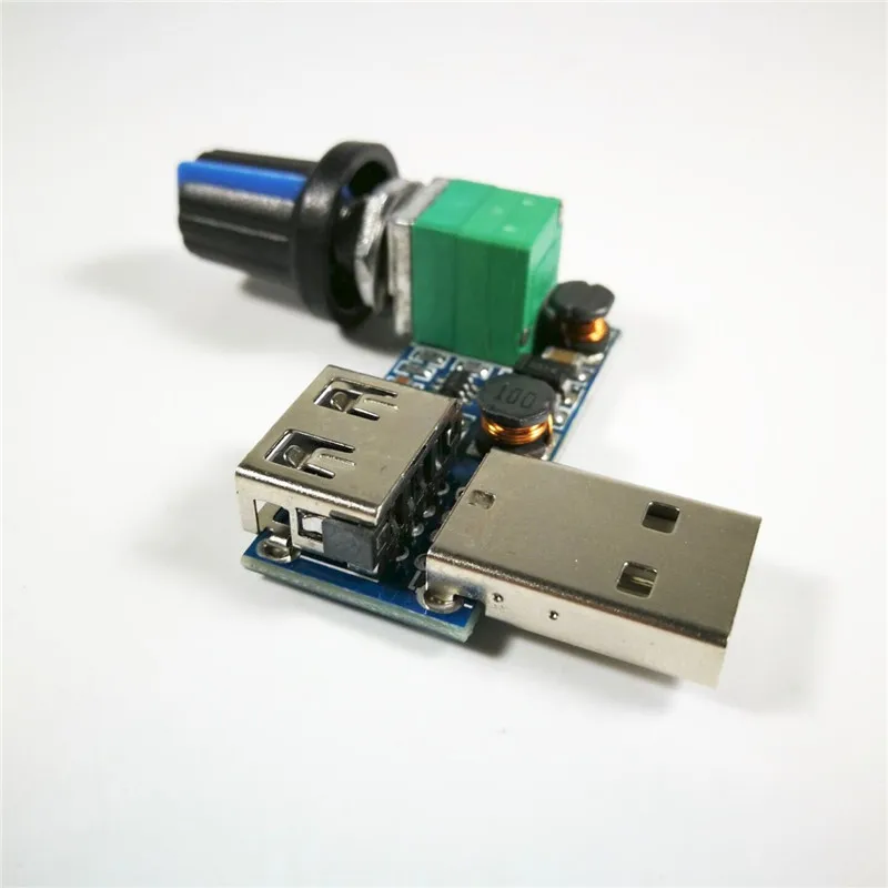Регулятор вентилятора 5 в лучший тихий USB регулятор напряжения мульти-кран многофункциональный электронный потолочный регулятор скорости вентилятора