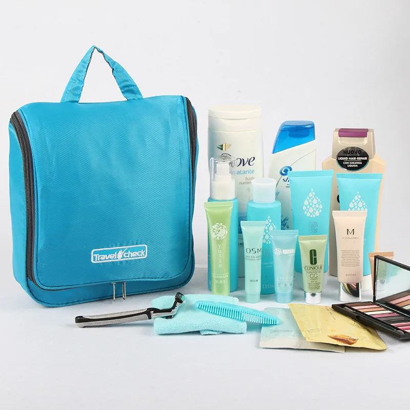 Fashion Travel Portable Large Capacity Oxford Washing Cosmetics Storage bags Waterproof Outdoor Toilet Bag Business Organizers | Дом и сад