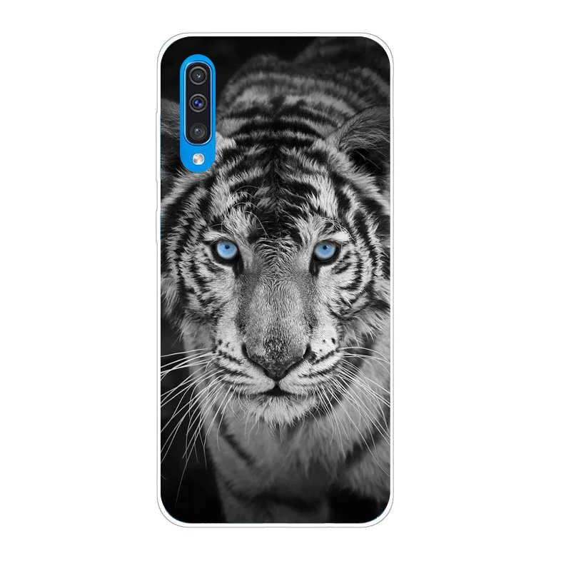 Чехол для Samsung galaxy A50 силиконовая Мягкая задняя крышка из ТПУ с драгоценным