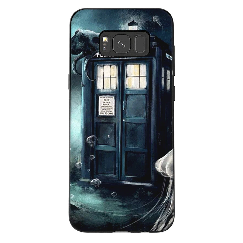 Силиконовый чехол для мобильного телефона Tardis Box Doctor Samsung Galaxy A3 A5 A6 A7 A8 A9 A10 A20 A30 A40 A50