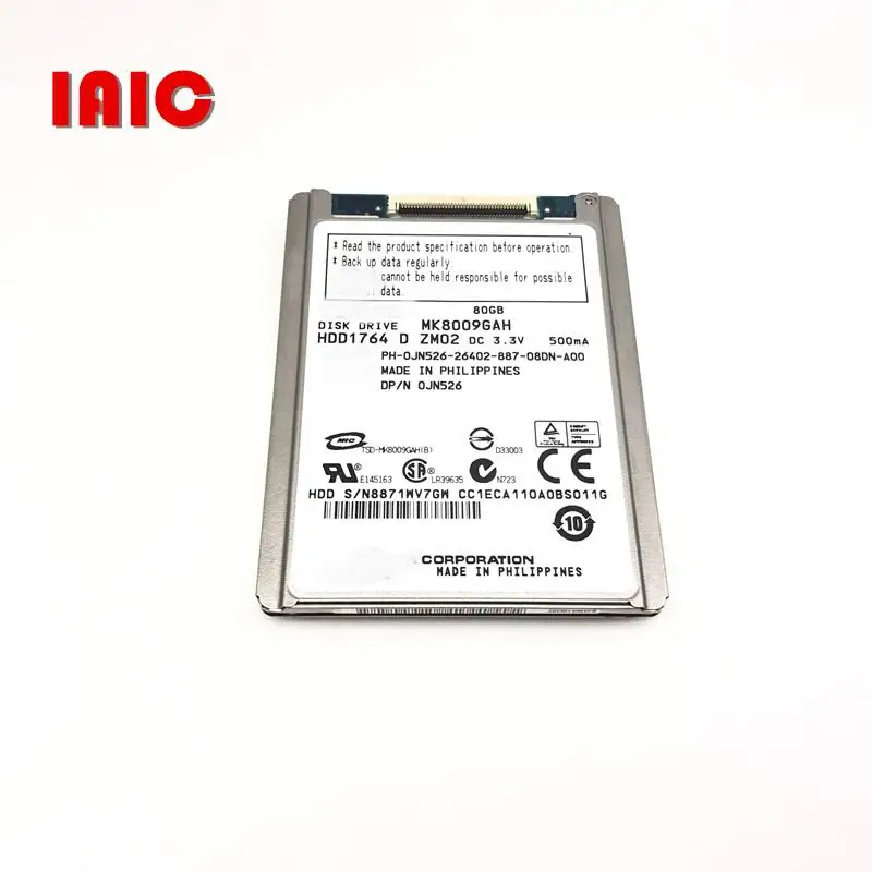 Новый жесткий диск 1 8 &quotHDD CE/ZIF 80 Гб MK8009GAH для d430 D420 xt1 2510P 2710P NC2400 sr68e замена mk1214gah