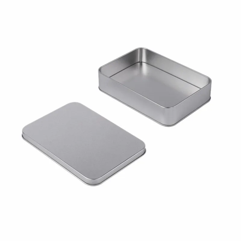 Металлическая жестяная коробка для конфет 6 шт. маленький оловянный чехол с